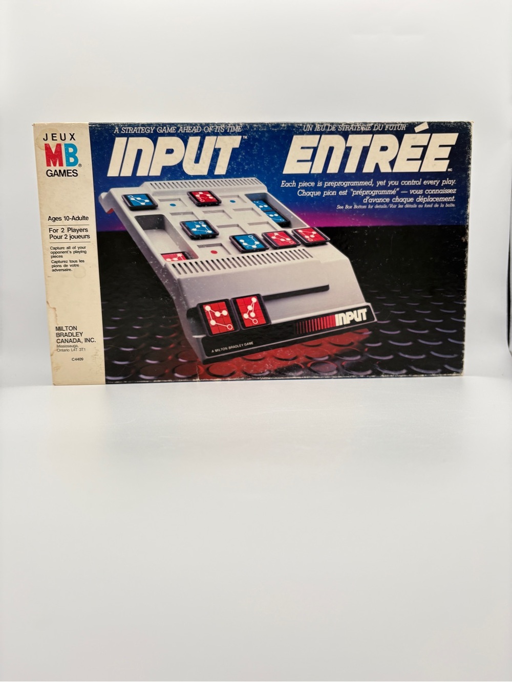 Input Vintage 1984 Strategy Board Game by Milton Bradley